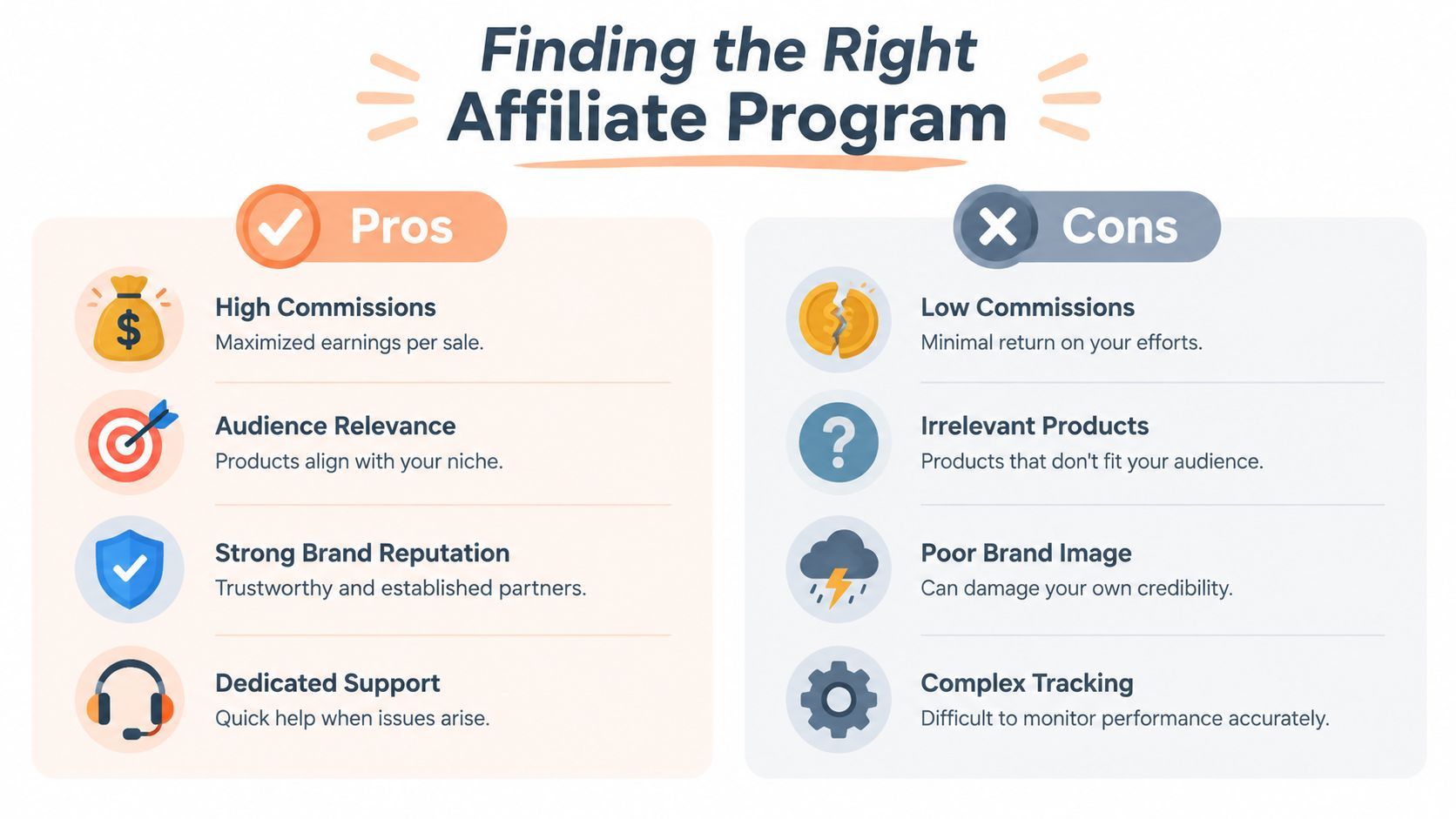 Affiliate program guide illustration