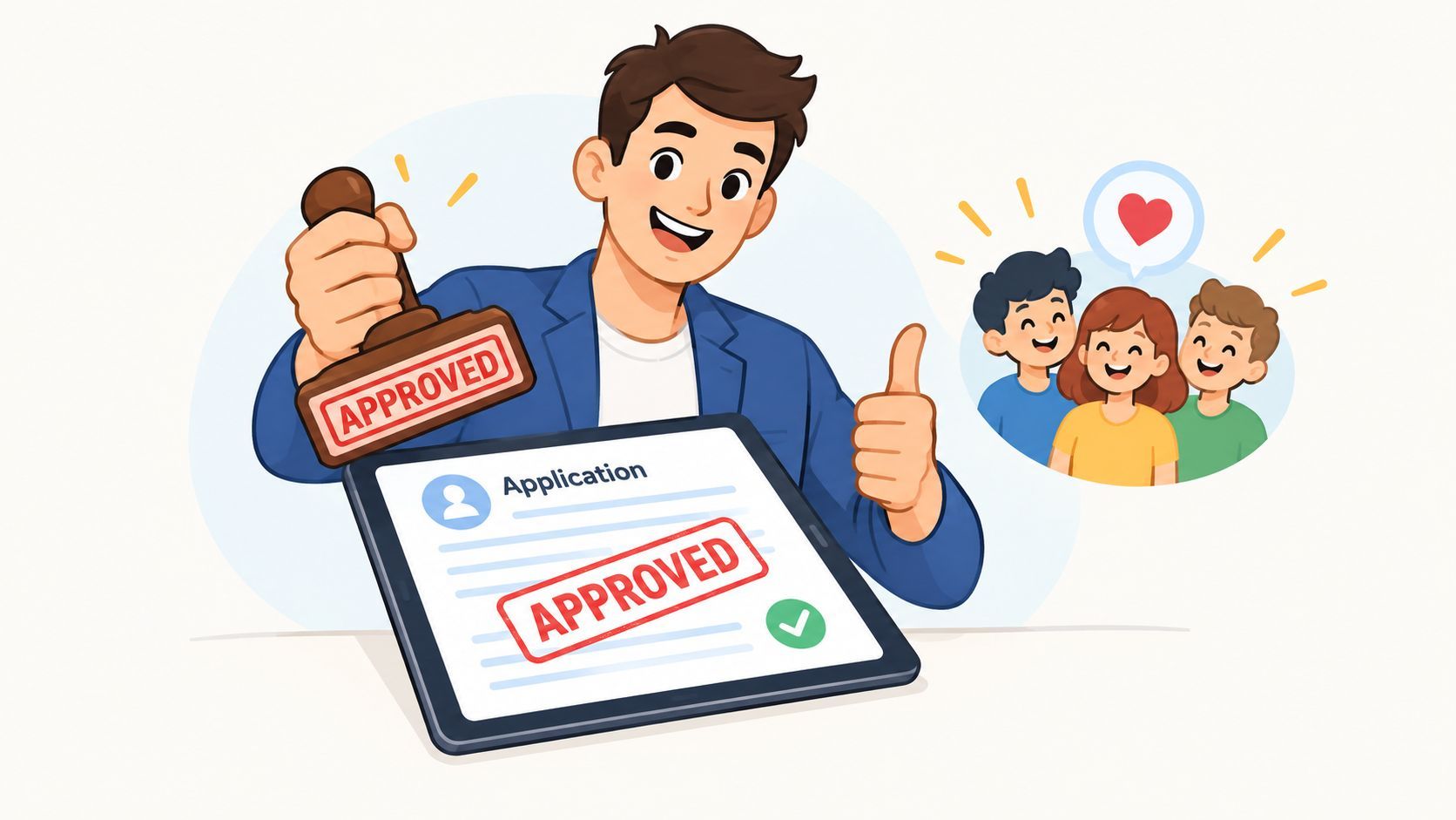Affiliate program guide illustration