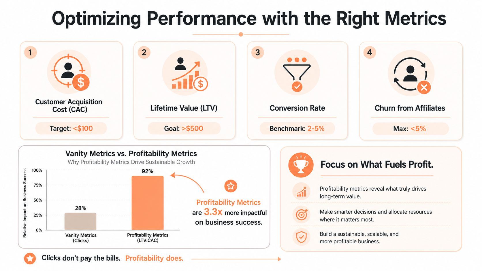 saas affiliate program performance metrics
